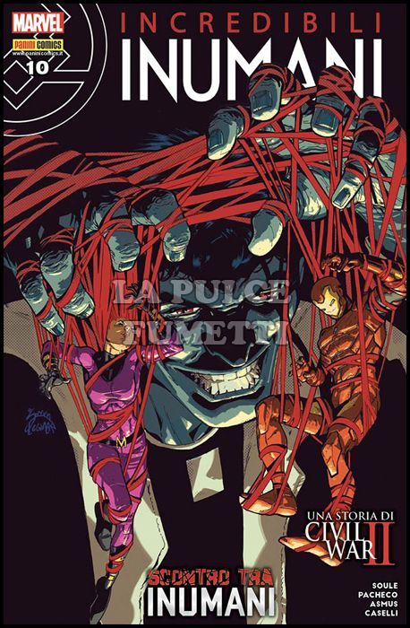 INUMANI # 10 - INCREDIBILI INUMANI 10 - CIVIL WAR II